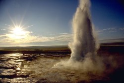 Géiser Islandia