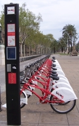 Bicing en Barcelona